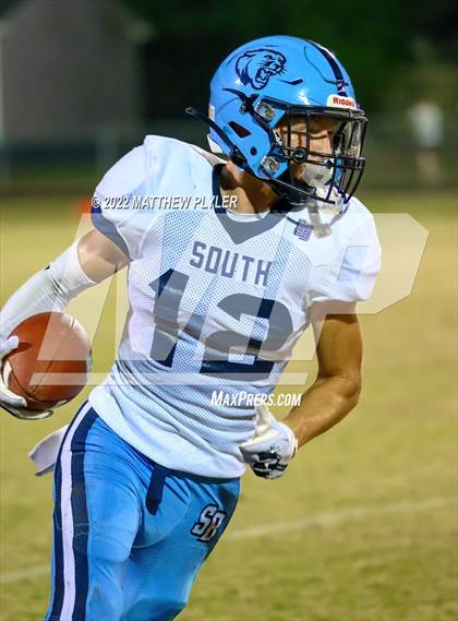 Thumbnail 3 in South Brunswick vs Terry Sanford (NCHSAA 3A - First Round) photogallery.