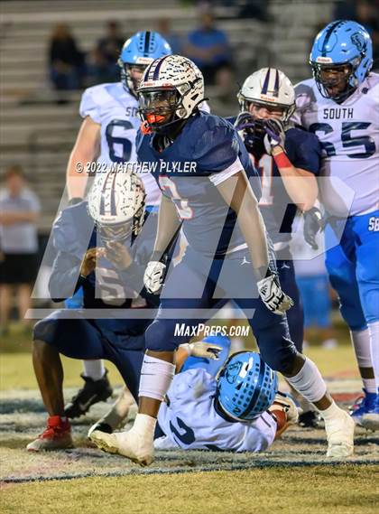 Thumbnail 3 in South Brunswick vs Terry Sanford (NCHSAA 3A - First Round) photogallery.
