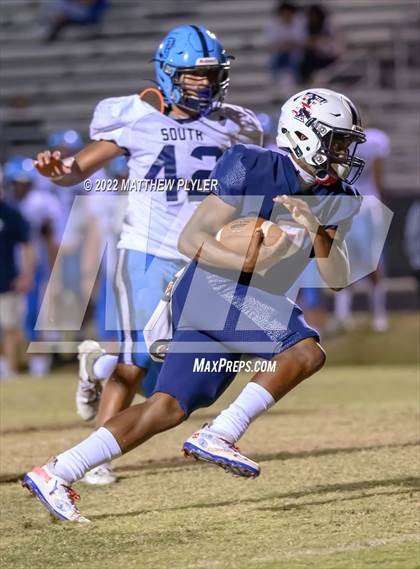 Thumbnail 2 in South Brunswick vs Terry Sanford (NCHSAA 3A - First Round) photogallery.