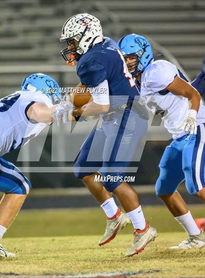 Thumbnail 2 in South Brunswick vs Terry Sanford (NCHSAA 3A - First Round) photogallery.