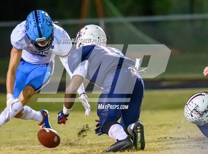 Thumbnail 1 in South Brunswick vs Terry Sanford (NCHSAA 3A - First Round) photogallery.