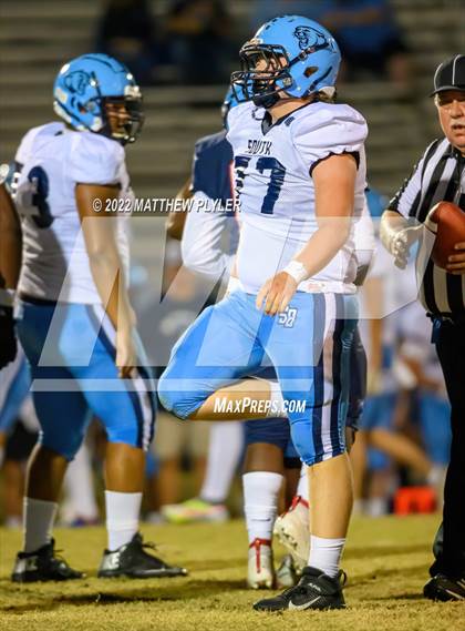 Thumbnail 3 in South Brunswick vs Terry Sanford (NCHSAA 3A - First Round) photogallery.