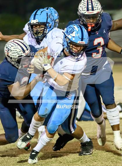 Thumbnail 2 in South Brunswick vs Terry Sanford (NCHSAA 3A - First Round) photogallery.