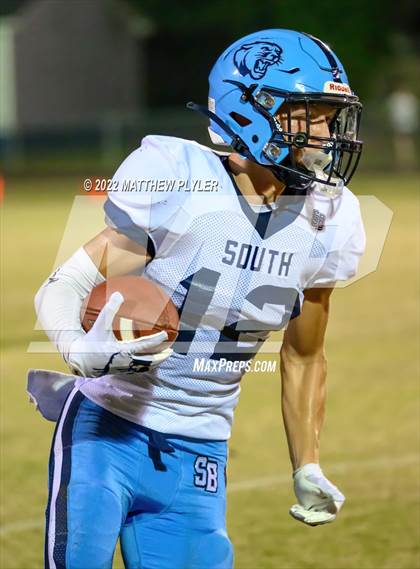 Thumbnail 1 in South Brunswick vs Terry Sanford (NCHSAA 3A - First Round) photogallery.