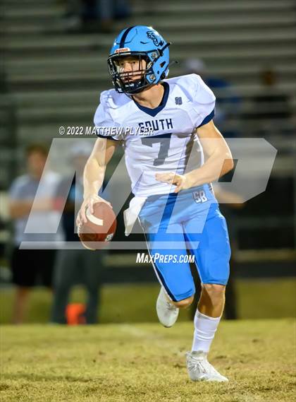 Thumbnail 3 in South Brunswick vs Terry Sanford (NCHSAA 3A - First Round) photogallery.