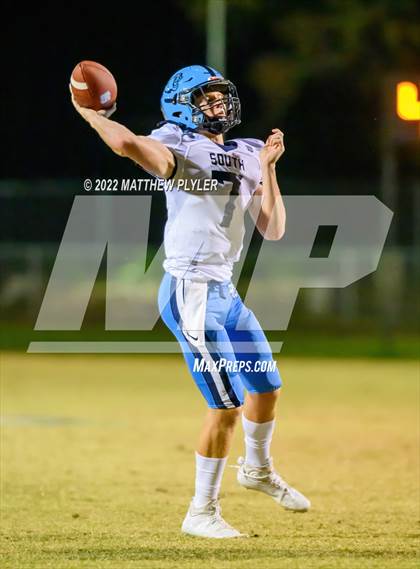 Thumbnail 3 in South Brunswick vs Terry Sanford (NCHSAA 3A - First Round) photogallery.