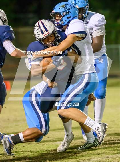 Thumbnail 1 in South Brunswick vs Terry Sanford (NCHSAA 3A - First Round) photogallery.