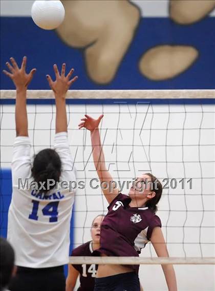 Thumbnail 2 in Buckingham Charter @ Capital Christian (CIF SJS D4 Playoffs) photogallery.