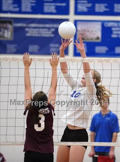 Thumbnail 1 in Buckingham Charter @ Capital Christian (CIF SJS D4 Playoffs) photogallery.
