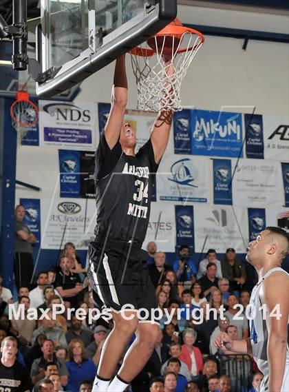Thumbnail 1 in Archbishop Mitty @ Capital Christian (CIF NorCal Open Division Playoff) photogallery.