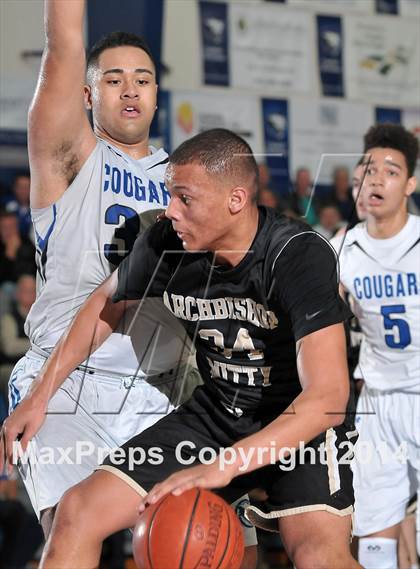 Thumbnail 2 in Archbishop Mitty @ Capital Christian (CIF NorCal Open Division Playoff) photogallery.