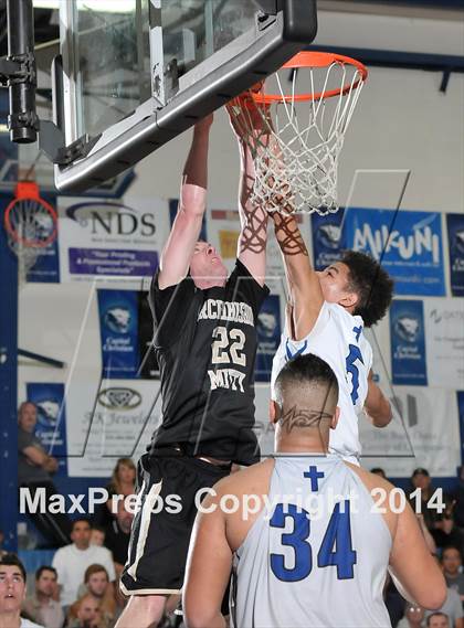 Thumbnail 2 in Archbishop Mitty @ Capital Christian (CIF NorCal Open Division Playoff) photogallery.