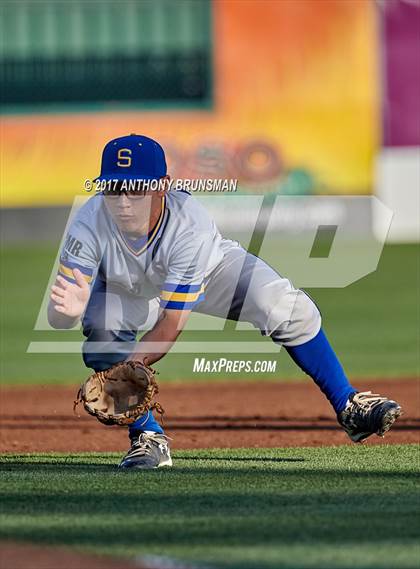 Thumbnail 3 in Valley Christian vs. Serra (Infield/Outfield Warmups - CIF CCS Open Final) photogallery.