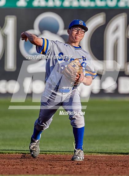 Thumbnail 2 in Valley Christian vs. Serra (Infield/Outfield Warmups - CIF CCS Open Final) photogallery.