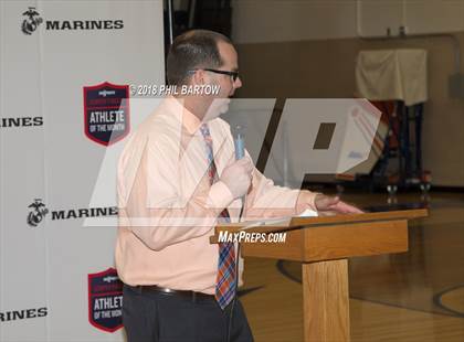 Thumbnail 1 in Marines H.S. Male Athlete of the Month - Castera Mastropoalo  photogallery.