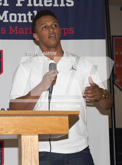 Thumbnail 2 in Marines H.S. Male Athlete of the Month - Castera Mastropoalo  photogallery.