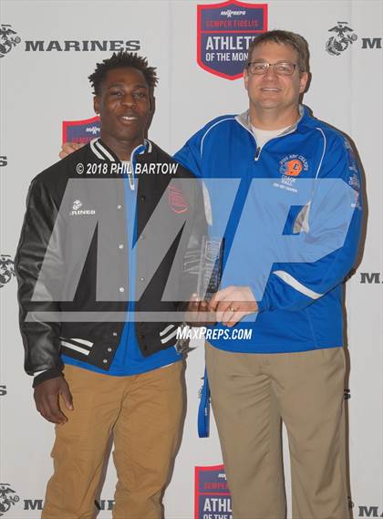 Thumbnail 1 in Marines H.S. Male Athlete of the Month - Castera Mastropoalo  photogallery.