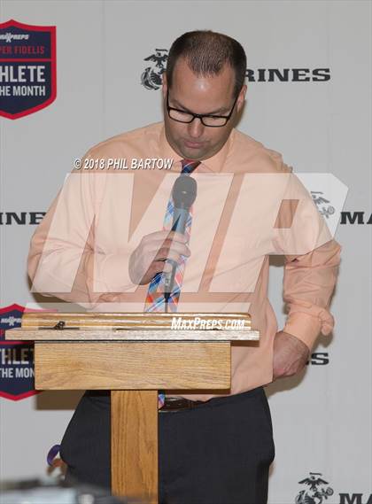 Thumbnail 2 in Marines H.S. Male Athlete of the Month - Castera Mastropoalo  photogallery.
