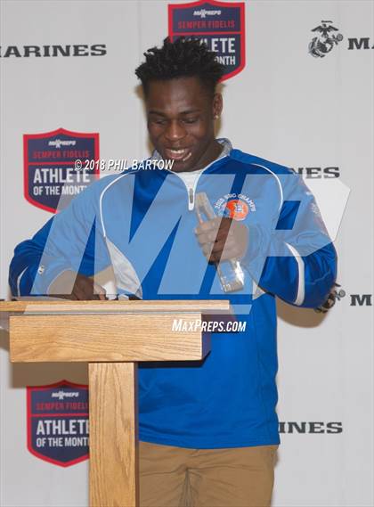 Thumbnail 2 in Marines H.S. Male Athlete of the Month - Castera Mastropoalo  photogallery.