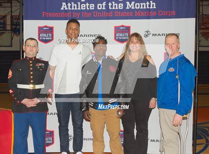 Thumbnail 1 in Marines H.S. Male Athlete of the Month - Castera Mastropoalo  photogallery.