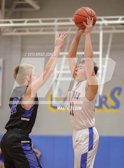 Thumbnail 1 in Clarksville Academy vs Donelson Christian Academy (TSSAA District 4-A Semifinal) photogallery.