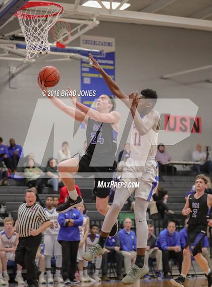 Thumbnail 1 in Clarksville Academy vs Donelson Christian Academy (TSSAA District 4-A Semifinal) photogallery.