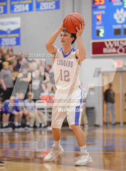 Thumbnail 3 in Clarksville Academy vs Donelson Christian Academy (TSSAA District 4-A Semifinal) photogallery.