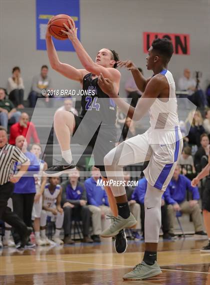 Thumbnail 3 in Clarksville Academy vs Donelson Christian Academy (TSSAA District 4-A Semifinal) photogallery.