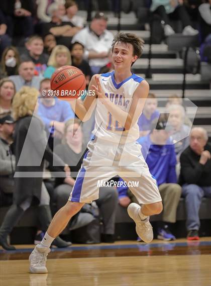 Thumbnail 3 in Clarksville Academy vs Donelson Christian Academy (TSSAA District 4-A Semifinal) photogallery.