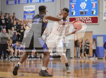 Thumbnail 1 in Clarksville Academy vs Donelson Christian Academy (TSSAA District 4-A Semifinal) photogallery.