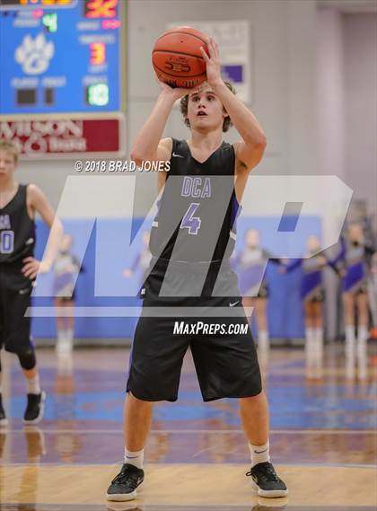Thumbnail 2 in Clarksville Academy vs Donelson Christian Academy (TSSAA District 4-A Semifinal) photogallery.