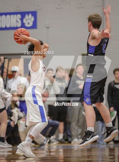 Thumbnail 3 in Clarksville Academy vs Donelson Christian Academy (TSSAA District 4-A Semifinal) photogallery.