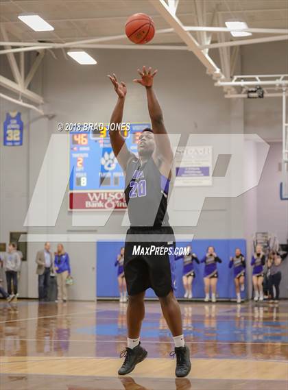 Thumbnail 3 in Clarksville Academy vs Donelson Christian Academy (TSSAA District 4-A Semifinal) photogallery.