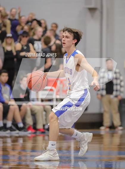 Thumbnail 1 in Clarksville Academy vs Donelson Christian Academy (TSSAA District 4-A Semifinal) photogallery.