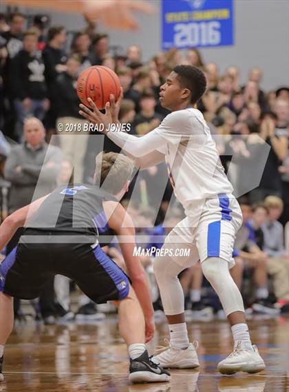 Thumbnail 1 in Clarksville Academy vs Donelson Christian Academy (TSSAA District 4-A Semifinal) photogallery.