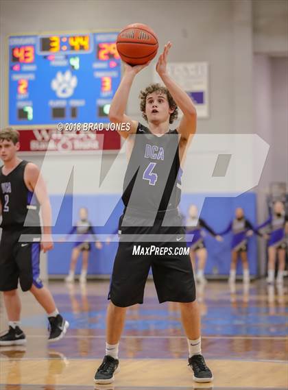 Thumbnail 3 in Clarksville Academy vs Donelson Christian Academy (TSSAA District 4-A Semifinal) photogallery.