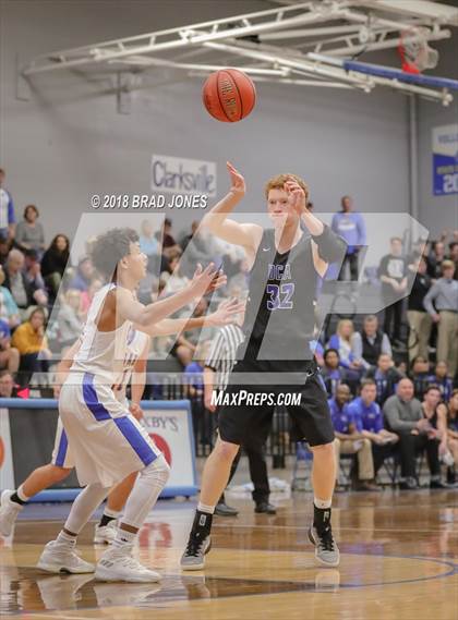 Thumbnail 1 in Clarksville Academy vs Donelson Christian Academy (TSSAA District 4-A Semifinal) photogallery.