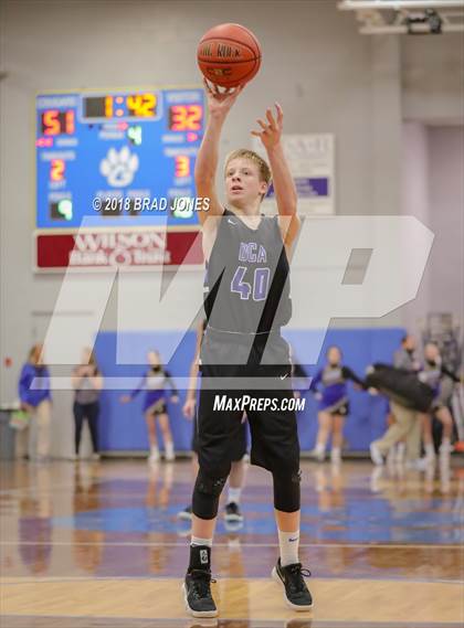 Thumbnail 3 in Clarksville Academy vs Donelson Christian Academy (TSSAA District 4-A Semifinal) photogallery.