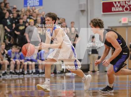 Thumbnail 3 in Clarksville Academy vs Donelson Christian Academy (TSSAA District 4-A Semifinal) photogallery.