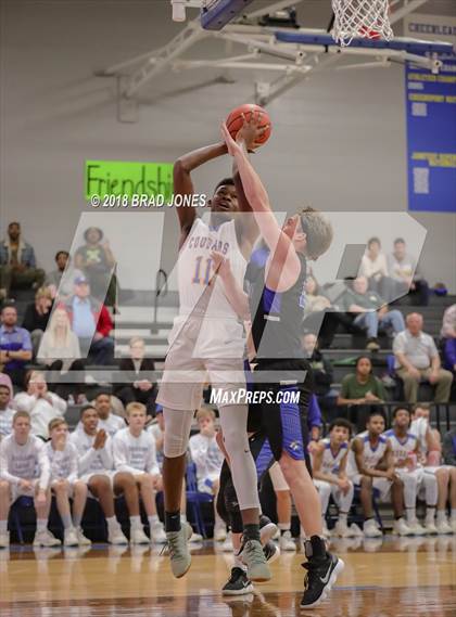 Thumbnail 2 in Clarksville Academy vs Donelson Christian Academy (TSSAA District 4-A Semifinal) photogallery.