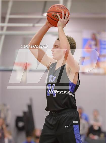Thumbnail 1 in Clarksville Academy vs Donelson Christian Academy (TSSAA District 4-A Semifinal) photogallery.