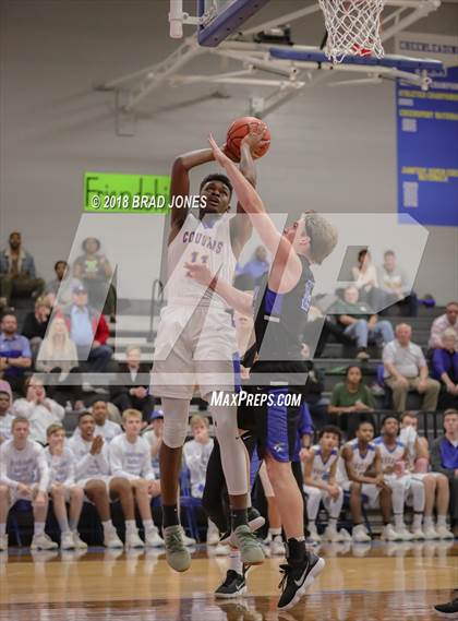 Thumbnail 3 in Clarksville Academy vs Donelson Christian Academy (TSSAA District 4-A Semifinal) photogallery.