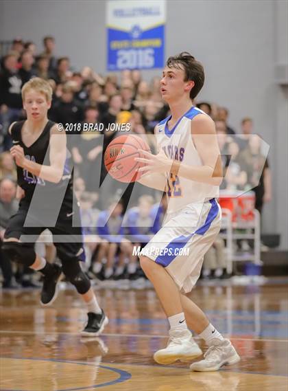 Thumbnail 2 in Clarksville Academy vs Donelson Christian Academy (TSSAA District 4-A Semifinal) photogallery.