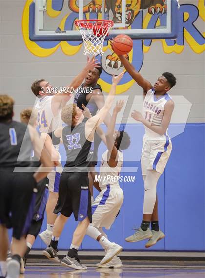 Thumbnail 1 in Clarksville Academy vs Donelson Christian Academy (TSSAA District 4-A Semifinal) photogallery.