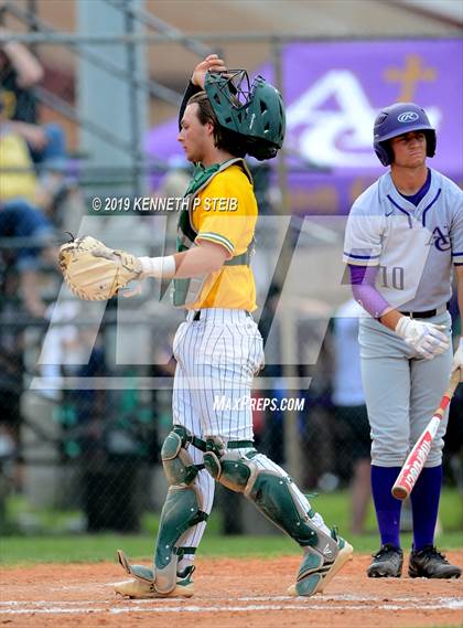 Thumbnail 3 in Ascension Catholic vs. Cedar Creek (LHSAA 1A D4 Quarterfinal) photogallery.