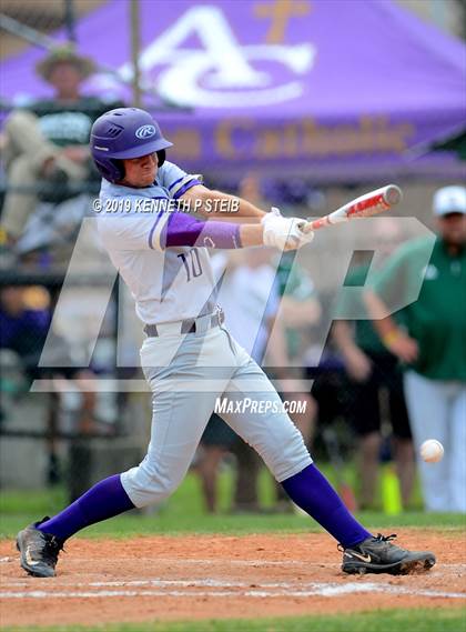 Thumbnail 1 in Ascension Catholic vs. Cedar Creek (LHSAA 1A D4 Quarterfinal) photogallery.