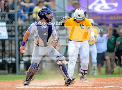 Thumbnail 2 in Ascension Catholic vs. Cedar Creek (LHSAA 1A D4 Quarterfinal) photogallery.