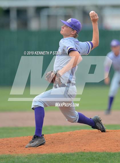Thumbnail 2 in Ascension Catholic vs. Cedar Creek (LHSAA 1A D4 Quarterfinal) photogallery.