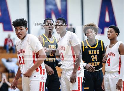 Thumbnail 2 in Pasadena vs  King/Drew (Rose City Roundball Classic) photogallery.