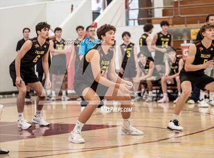 Thumbnail 3 in Newport Harbor @ Torrey Pines ()2025 CIF State Boys Volleyball Championships) photogallery.